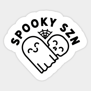 Spooky SZN Heart Sticker